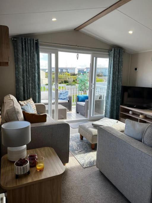 Sandy Bay Caravan Getaway Newbiggin-by-the-Sea Exteriör bild