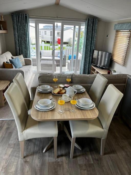 Sandy Bay Caravan Getaway Newbiggin-by-the-Sea Exteriör bild