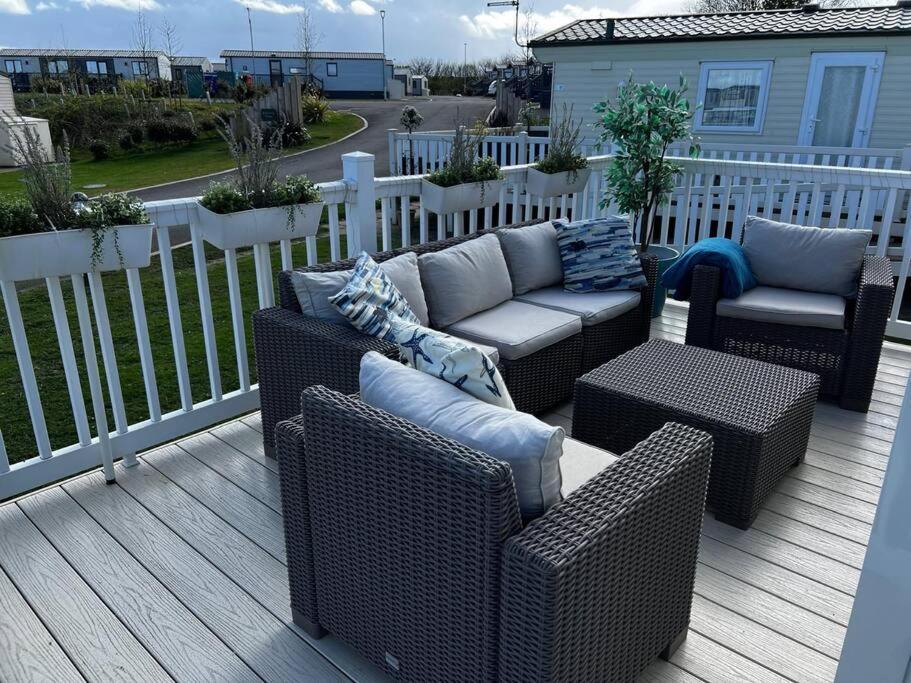 Sandy Bay Caravan Getaway Newbiggin-by-the-Sea Exteriör bild